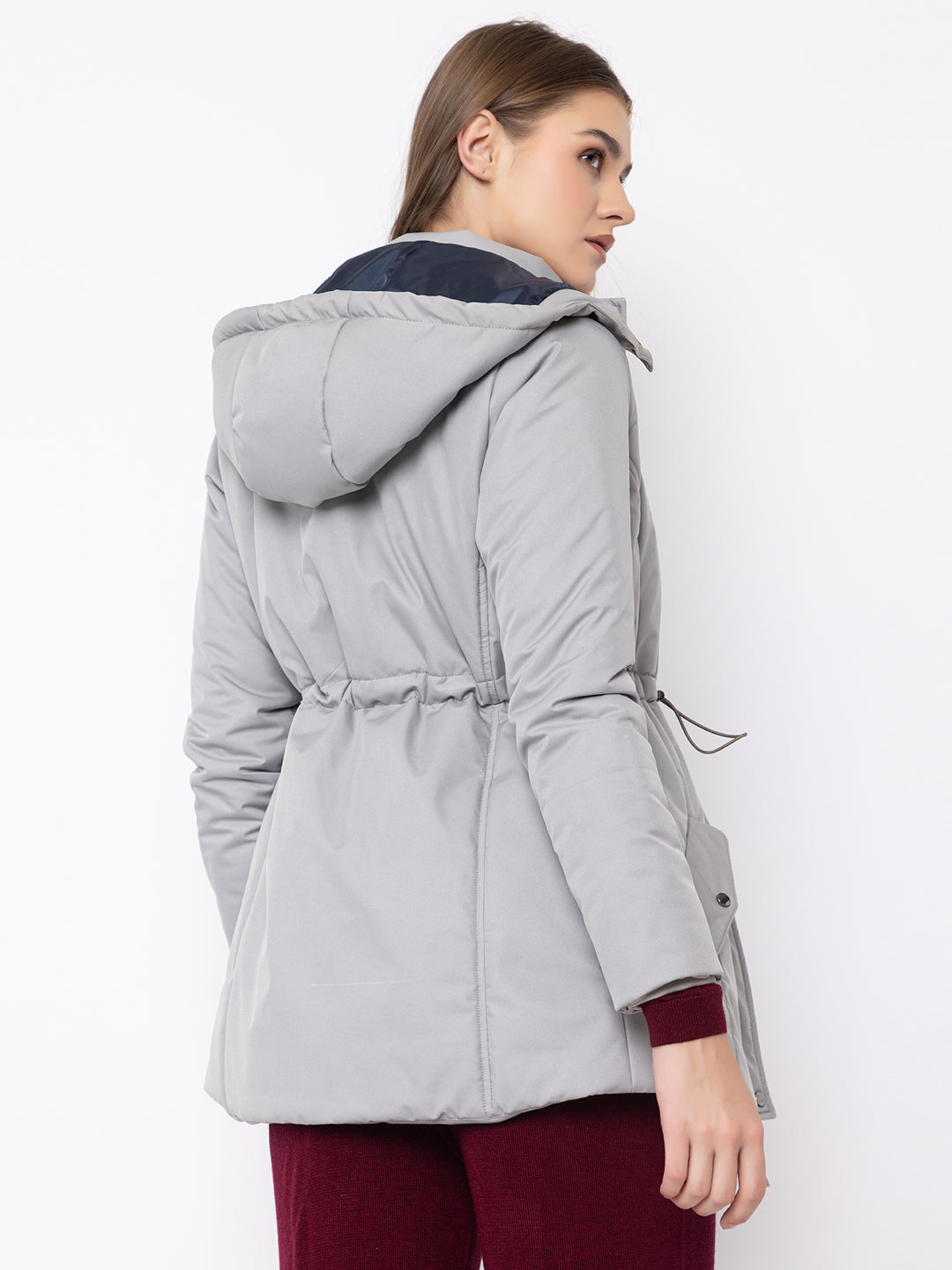 911 Quilted Parka with Detachable Hood