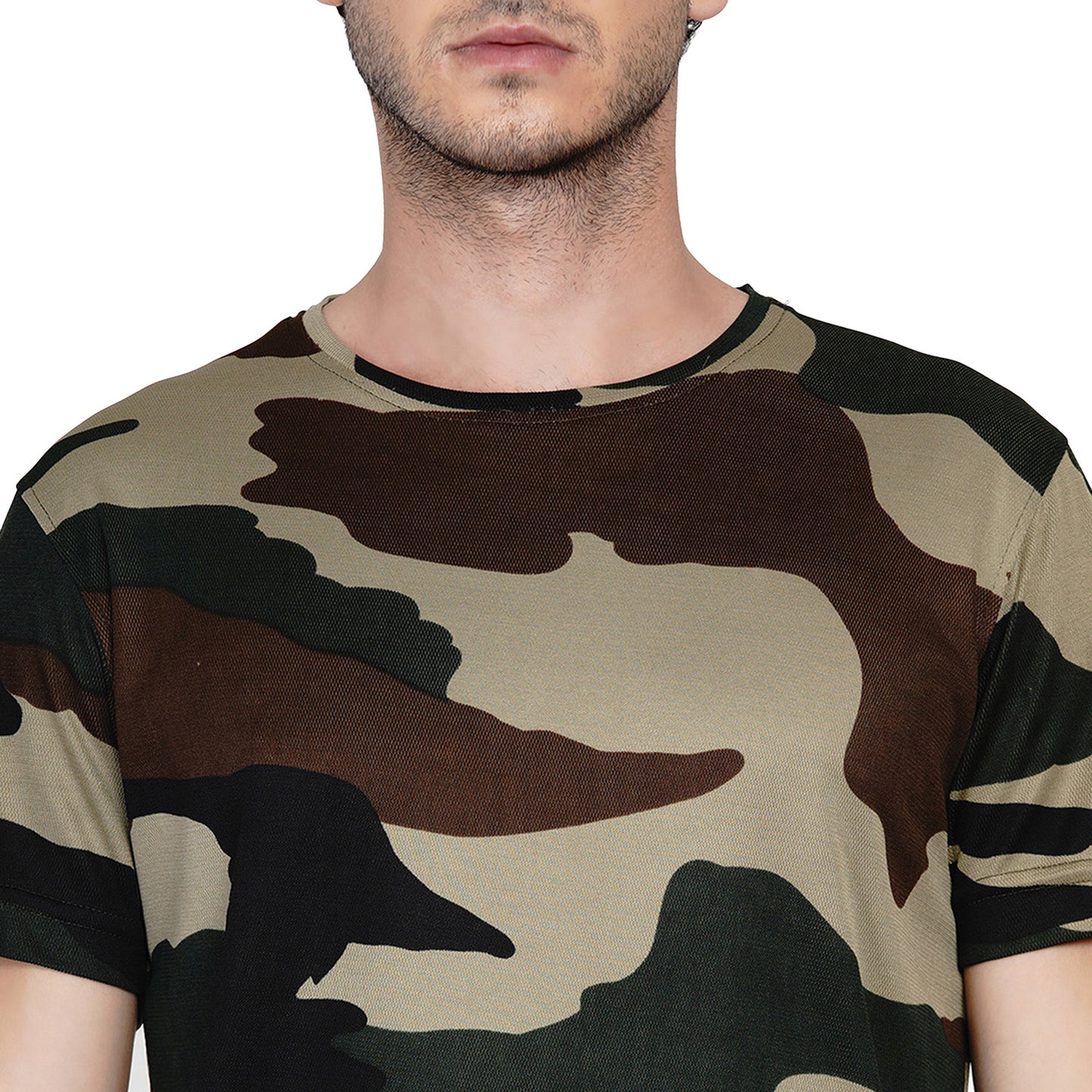 121 Dri-Fit Sports T-shirt I Camouflage Military Print