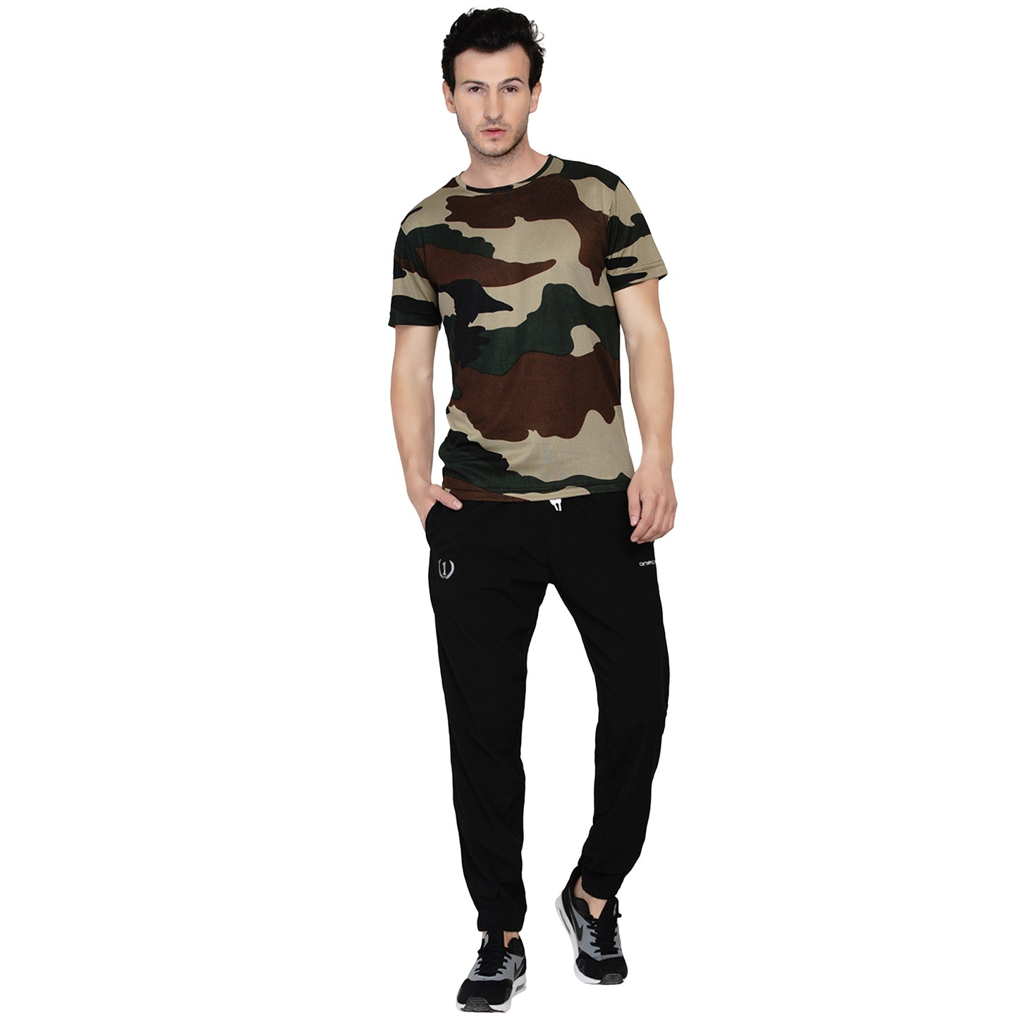 121 Dri-Fit Sports T-shirt I Camouflage Military Print