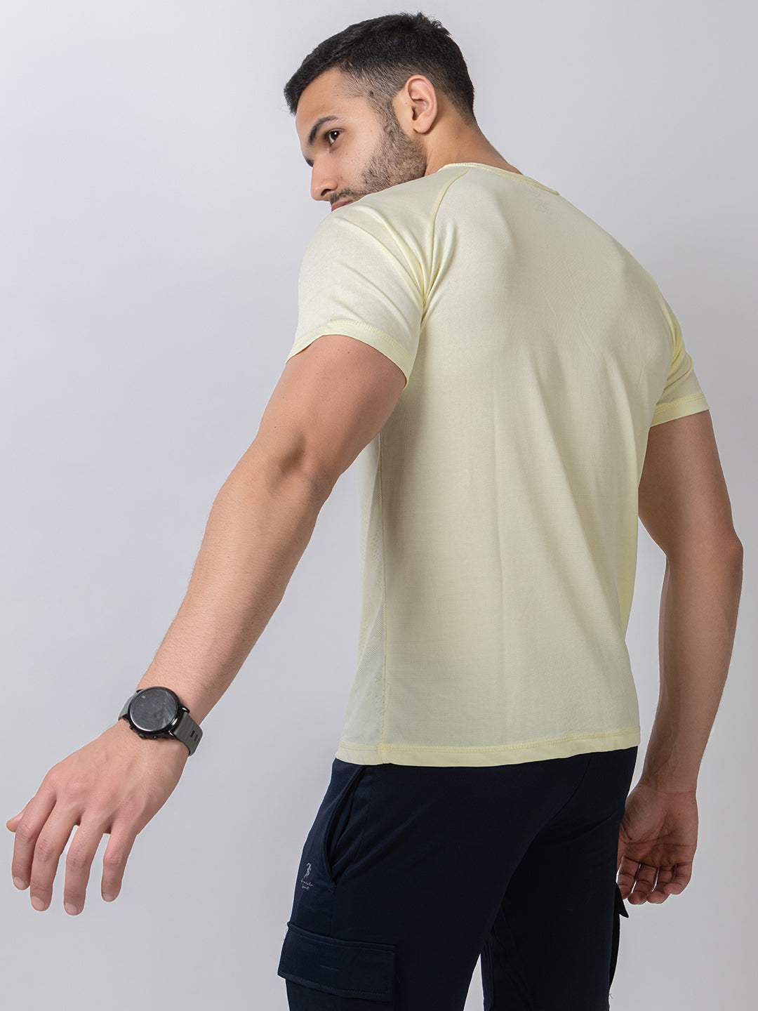 120 Dri-Fit Sports T-shirt I YELLOW